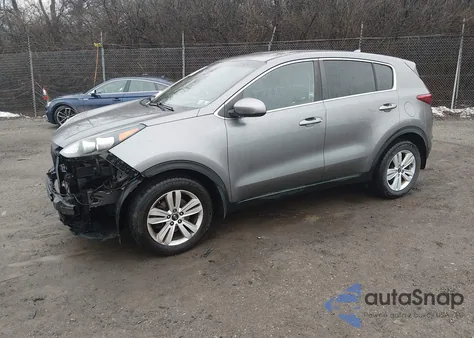 2018 Kia Sportage Lx from USA, damaged, VIN KNDPM3AC2J7449637